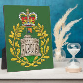 Badge van het Huis van Windsor Fotoplaat (Zijkant)