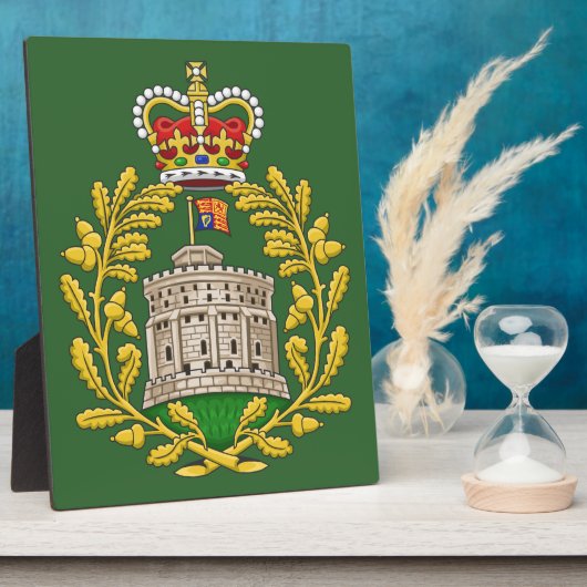 Badge van het Huis van Windsor Fotoplaat (Zijkant)