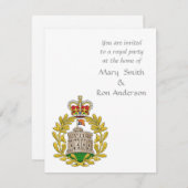 Badge van het Huis van Windsor Kaart (Voorkant / Achterkant)