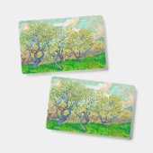 Badge Verger en fleurs de Vincent van Gogh (Avant & arrière)