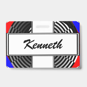 Badge Vérificateur numérique Yin Yang par Kenneth Yoncic