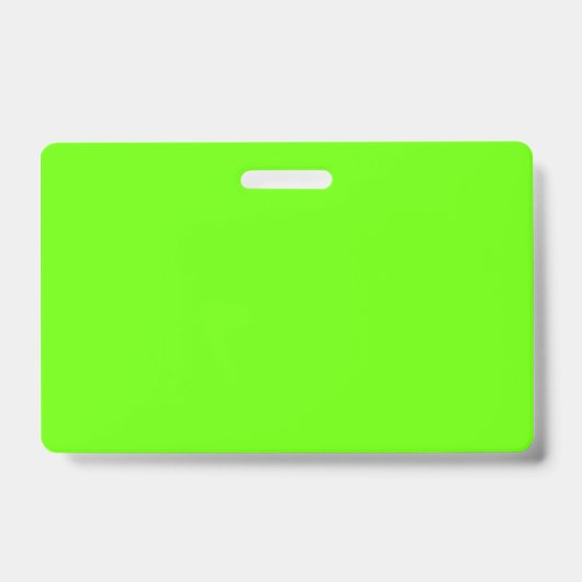 Badge Vert clair (couleur unie) (Avant)