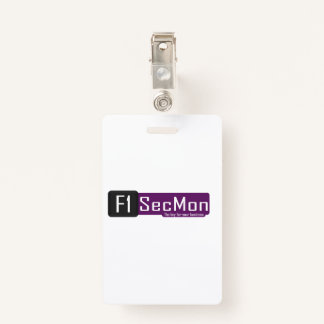 Badge Vertical, Elément métallique