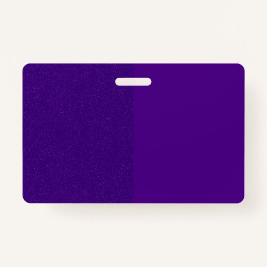 Badge Vertical Fractionné Violet (Personnalisable) (Devant)