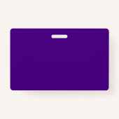 Badge Vertical Fractionné Violet (Personnalisable) (Dos)