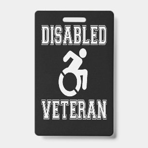 Badge Vétérinaire handicapé