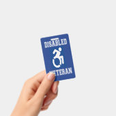 Badge Vétérinaire handicapé (Manuel / portable)