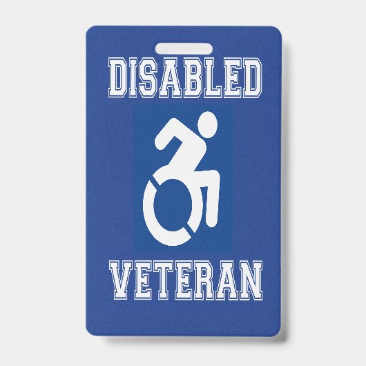 Badge Vétérinaire handicapé (Avant)