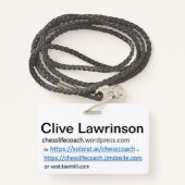 Badge Veux-tu un ami ? (Derrière avec lanière)