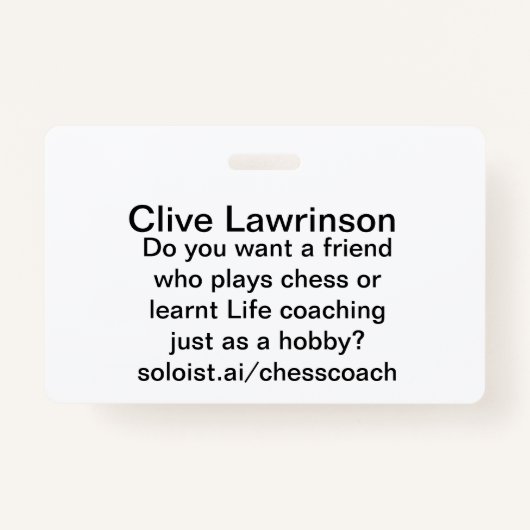 Badge Veux-tu un ami ? (Devant)