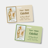 Badge Viateur de Lyon le Catéchiste (BF 02) (Recto et verso)