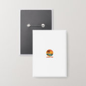 Badge Vibes d'été - Conception lumineuse, tropicale et a (Recto/Verso)