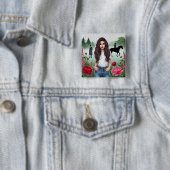 badge vierkante button 5,1 cm (In situ)