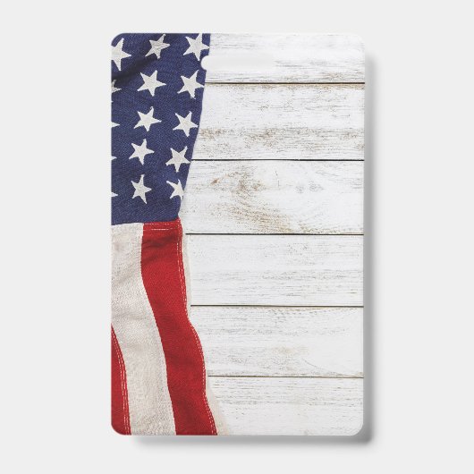 Badge Vintage American Flag (Avant)