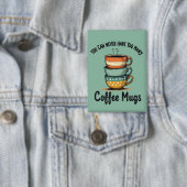 Badge Vintage Café Lover Rustique Café Art esthétique (Insitu)