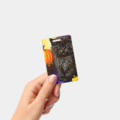 Badge Vintage Halloween Kitten (Manuel / portable)