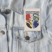 Badge Vintage HOGWARTS™ Stamped Crest (Insitu)