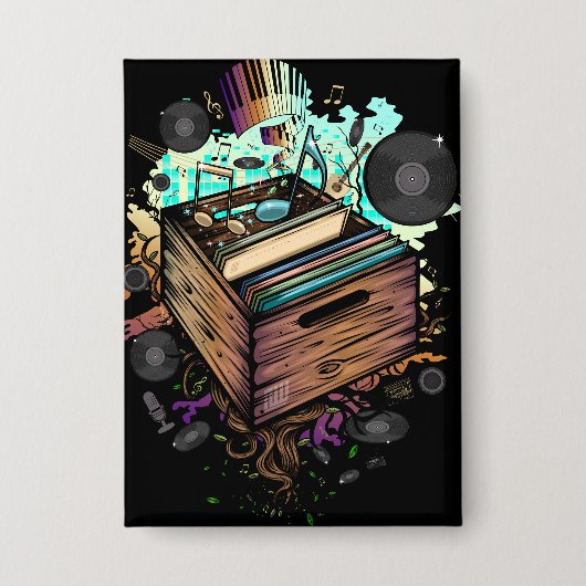 Badge Vinyl Crate (Recto)