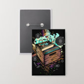 Badge Vinyl Crate (Recto/Verso)