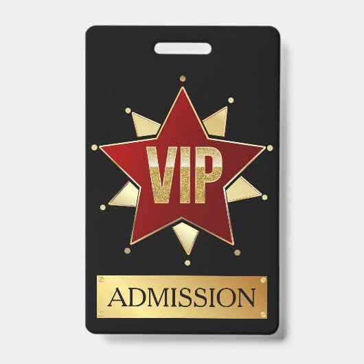 BADGE VIP (Avant)