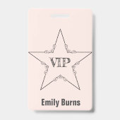 Badge VIP (Arrière)