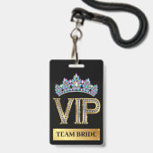 BADGE VIP (Avant avec lanière)