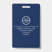 Badge VIP Accès Illimité Personnalisé avec Code-Ba (Arrière)