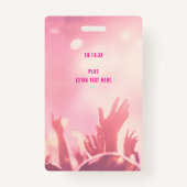 Badge VIP All Access Pass Sweet Sixteen Birthday (Dos)