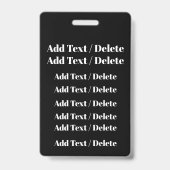 BADGE VIP Basket-ball (Back)