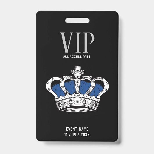 Badge VIP Couronne (Avant)