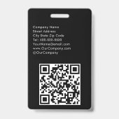 Badge VIP Custom Event or Concert Name All Access (Arrière)