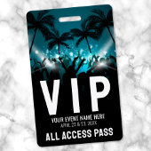 Badge VIP d'événement All Access Pass