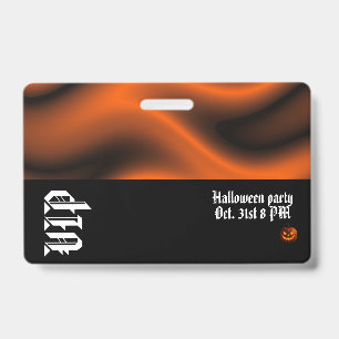 Badge VIP Halloween