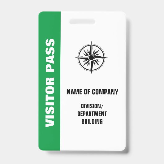 BADGE VISITEUR IMPORTANT (Face)