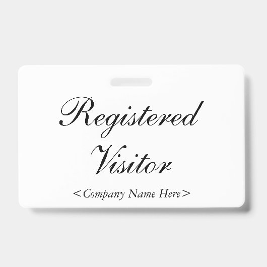 Badge "Visiteur Inscrit" Nostalgique (Avant)
