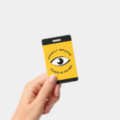 Badge Visuellement déficient Visuellement Partiellement  (À main)