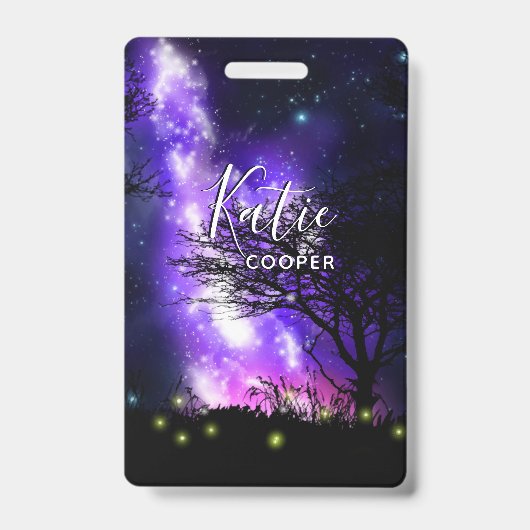 Badge Voie lactée magique (Avant)