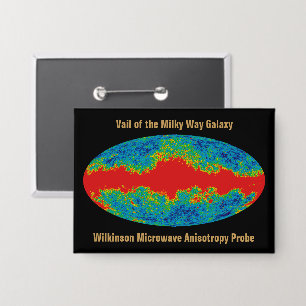 Badge Voile Galaxy Voie Lactée sur l'univers WMAP