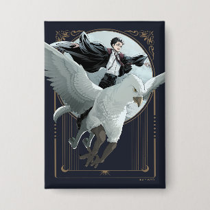 Badge Vol Anime HARRY POTTER™ avec Buckbeak