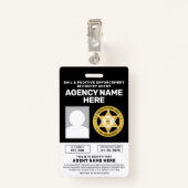 BADGE VOOR BORGTOCHT EN VOORTVLUCHTIGE HERSTELAGEN (Achterkant met clip)