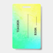 Badge voor toiletpas (Achterkant)