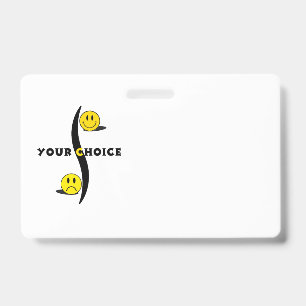 Badge votre choix
