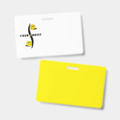 Badge votre choix (Avant & arrière)