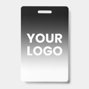 Badge Votre logo et le dégradé de couleur modifiable mod
