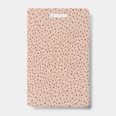 Badge VOTRE PROPRE LOGO Photo Beige (Arrière)