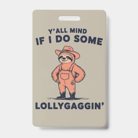 Badge Vous vous souciez si je fais un peu de flânerie dr (Avant)