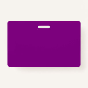 Badge Vrai pourpre