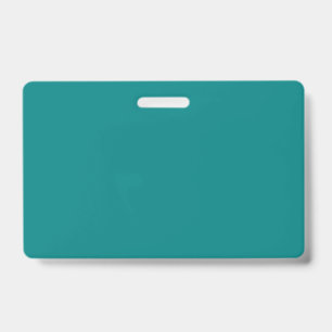 Badge Vrai Turquoise