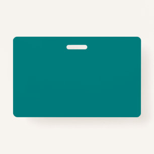 Badge Vrai Turquoise