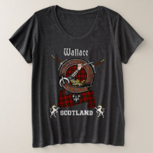 Badge Wallace Clan avec épées